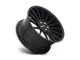 Niche Form Gloss Black Wheel; 20x10; 40mm Offset (84-01 Jeep Cherokee XJ)