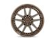 Niche DFS Matte Bronze Wheel; 18x8 (87-95 Jeep Wrangler YJ)