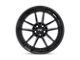 Niche DFS Gloss Black Wheel; 18x8 (97-06 Jeep Wrangler TJ)