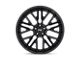 Niche Gamma Gloss Black Wheel; 20x10.5; 40mm Offset (93-98 Jeep Grand Cherokee ZJ)