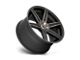 Niche Carina Matte Machined Double Dark Tint Wheel; 20x10.5; 40mm Offset (84-01 Jeep Cherokee XJ)