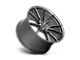 Niche Rainier Matte Anthracite Wheel; 18x8 (97-06 Jeep Wrangler TJ)