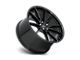 Niche Rainier Gloss Black Wheel; 18x8 (97-06 Jeep Wrangler TJ)