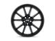 Niche Rainier Gloss Black Wheel; 18x8 (97-06 Jeep Wrangler TJ)