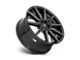 Niche Tifosi Gloss Black Milled Wheel; 20x10.5; 40mm Offset (97-06 Jeep Wrangler TJ)