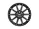 Niche Tifosi Gloss Black Milled Wheel; 20x10.5; 40mm Offset (97-06 Jeep Wrangler TJ)