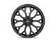 Niche Mazzanti Matte Black Wheel; 22x10; 35mm Offset (84-01 Jeep Cherokee XJ)