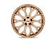 Niche Mazzanti Bronze Brushed Wheel; 19x8.5 (87-95 Jeep Wrangler YJ)