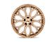 Niche Mazzanti Bronze Brushed Wheel; 19x9.5; 35mm Offset (84-01 Jeep Cherokee XJ)