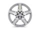 Niche Teramo Anthracite Brushed Face Tint Clear Wheel; 20x10.5; 30mm Offset (97-06 Jeep Wrangler TJ)