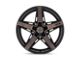 Niche Teramo Matte Black with Double Dark Tint Face Wheel; 18x8 (93-98 Jeep Grand Cherokee ZJ)