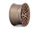 Niche Amalfi Platinum Bronze Wheel; 20x10.5; 20mm Offset (84-01 Jeep Cherokee XJ)