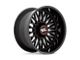 Moto Metal Stinger Gloss Black Wheel; 22x10; -18mm Offset (20-24 Jeep Gladiator JT)