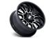 Moto Metal Legacy Gloss Black Machined Wheel; 17x9 (07-18 Jeep Wrangler JK)