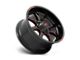 Moto Metal MO970 Gloss Black Milled with Red Tint and Moto Metal On Lip 5-Lug Wheel; 20x10; -18mm Offset (14-21 Tundra)