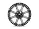 Moto Metal MO970 Gloss Gray Center with Gloss Black Lip 5-Lug Wheel; 20x10; -24mm Offset (14-21 Tundra)