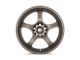 Motegi MR131 Matte Bronze Wheel; 17x7; 45mm Offset (84-01 Jeep Cherokee XJ)