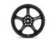 Motegi MR131 Satin Black Wheel; 17x7; 45mm Offset (84-01 Jeep Cherokee XJ)