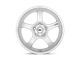 Motegi MR131 Silver Wheel; 17x8 (97-06 Jeep Wrangler TJ)