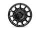 Motegi RF11 Satin Black Wheel; 17x7.5 (97-06 Jeep Wrangler TJ)