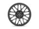 Motegi M9 Satin Black Wheel; 18x8.5 (97-06 Jeep Wrangler TJ)