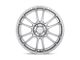 Motegi SS6 Hyper Silver Wheel; 17x8.5 (97-06 Jeep Wrangler TJ)