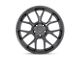 Motegi CM7 Gunmetal Wheel; 17x8 (87-95 Jeep Wrangler YJ)