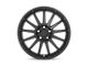 Motegi CS13 Satin Black Wheel; 17x8 (87-95 Jeep Wrangler YJ)
