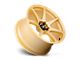 Motegi Battle Gold Wheel; 17x8; 43mm Offset (84-01 Jeep Cherokee XJ)