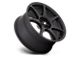 Motegi Battle Matte Black Wheel; 17x8 (97-06 Jeep Wrangler TJ)