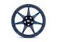 Motegi Battle Midnight Blue Wheel; 17x8 (87-95 Jeep Wrangler YJ)