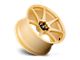 Motegi Battle Gold Wheel; 17x9.5 (87-95 Jeep Wrangler YJ)