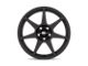 Motegi Battle Matte Black Wheel; 17x9.5 (97-06 Jeep Wrangler TJ)