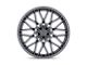 Niche Calabria 5 Matte Gunmetal Wheel; 20x10.5 (97-06 Jeep Wrangler TJ)