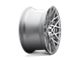Rotiform BLQ Gloss Silver Machined Wheel; 18x8.5 (97-06 Jeep Wrangler TJ)