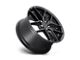 Rotiform FLG Matte Black Wheel; 18x8.5; 45mm Offset (93-98 Jeep Grand Cherokee ZJ)