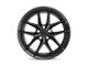 Rotiform FLG Matte Black Wheel; 18x8.5; 45mm Offset (93-98 Jeep Grand Cherokee ZJ)