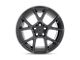 Rotiform KPS Matte Black Wheel; 18x9.5; 35mm Offset (87-95 Jeep Wrangler YJ)