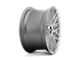 Rotiform RSE Gloss Silver Wheel; 18x9.5 (97-06 Jeep Wrangler TJ)