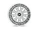 Rotiform RSE Gloss Silver Wheel; 19x8.5; 35mm Offset (87-95 Jeep Wrangler YJ)