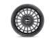 Rotiform LAS-R Matte Black Wheel; 18x8.5 (87-95 Jeep Wrangler YJ)