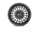 Rotiform LAS-R Matte Black Wheel; 19x8.5; 45mm Offset (84-01 Jeep Cherokee XJ)