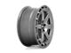 Rotiform KB1 Matte Anthracite Wheel; 19x8.5; 40mm Offset (97-06 Jeep Wrangler TJ)