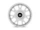 Rotiform TUF-R Silver Wheel; 18x9.5 (87-95 Jeep Wrangler YJ)