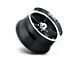 US Mag Standard Gloss Black Wheel; 15x7; -5mm Offset (97-06 Jeep Wrangler TJ)