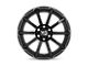 XD Outbreak Gloss Black Milled Wheel; 17x8 (97-06 Jeep Wrangler TJ)