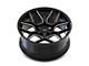 Mayhem Wheels Vanquish Gloss Black Milled Wheel; 20x9; 0mm Offset (20-24 Jeep Gladiator JT)