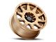 DX4 Wheels X-TRAIL Gold Wheel; 17x8 (97-06 Jeep Wrangler TJ)