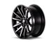 Mayhem Wheels Crossfire Gloss Black Milled 6-Lug Wheel; 22x9.5; 25mm Offset (05-21 Frontier)