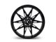 Kraze Evolve Gloss Black Wheel; 20x9; 35mm Offset (87-95 Jeep Wrangler YJ)